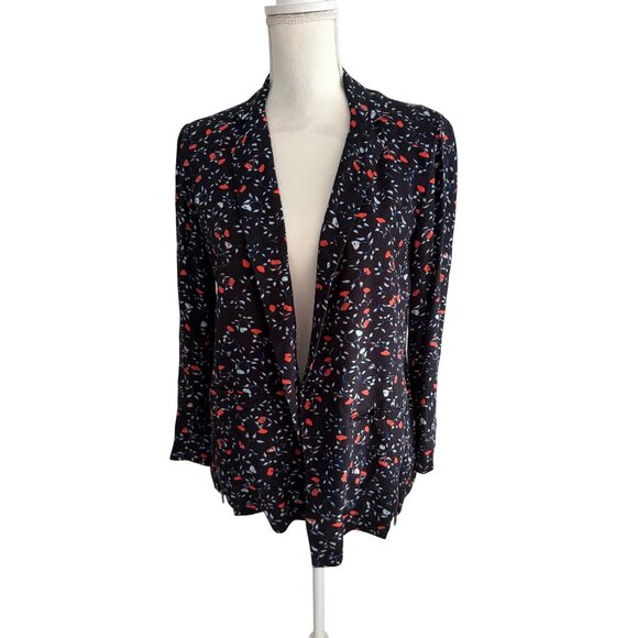 ELLA MOSS Floral Multicolor Jacket Blazer Size Medium - Picture 4 of 10